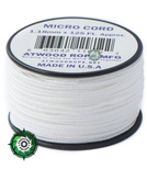 Szpulka linki Micro Cord o długości 38,1 metra, kolor: White - mocna poliestrowa linka o średnicy 1,18 mm.