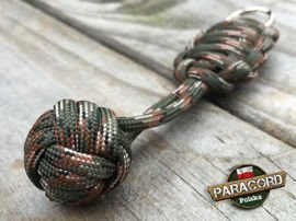 Brelok survivalowy Monkey's Fist "Pięść Małpy", kolor "Army green camo"