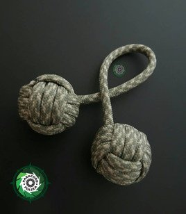 Begleri - ręcznie wykonane kulki do trików z linki spadochronowej Paracord