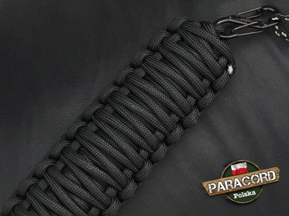 Brelok 5 metrów – survivalowy, taktyczny produkt o splocie 'Royal Cobra' z metalową szeklą Nite Ize S-BINER