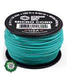 Szpulka linki Micro Cord o długości 38,1 metra, kolor: Teal - mocna poliestrowa linka o średnicy 1,18 mm.