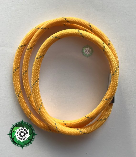 Bransoleta z Paracordu typ: "Magnetic", kolor: "Golden Rod Reflective"