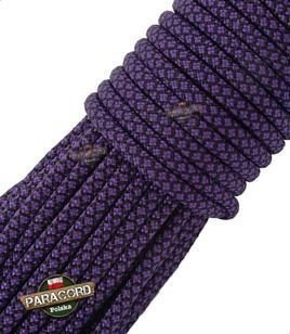 Paracord 550, kolor: Purple Snake - linka spadochronowa z siedmioma rdzeniami