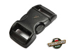 Solidna Oryginalna Plastikowa Klamra typu Fastex 5/8" 16 mm - Czarna