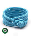 Bransoleta z Paracordu typ "Angel Light", kolor: "Sky Blue"