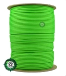 Szpula linki Paracord 550 o długości 304,8 metra, kolor: Fluor green