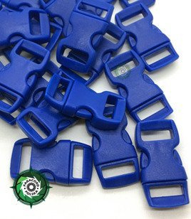 Solidna Oryginalna Plastikowa Klamra typu Fastex 3/8" 10 mm - Dark Blue