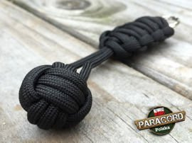 Brelok survivalowy Monkey's Fist "Pięść Małpy", kolor "Black"