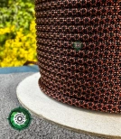 Paracord 550 Typ III, kolor: Brown & Black Diamond - linka spadochronowa z siedmioma rdzeniami