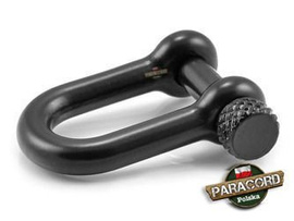 Stalowa szekla o wytrzymałości do 1,5 tony. Lakierowana: Czarna