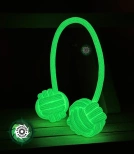 Neon Begleri zabawka zręcznościowa - ręcznie wykonane kulki do trików z linki spadochronowej Paracord 