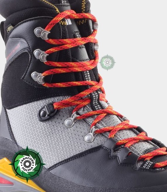 Metalowe koncówki do sznurowadeł z Paracordu kolor:"Gun Black"