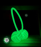 Neon Begleri zabawka zręcznościowa - ręcznie wykonane kulki do trików z linki spadochronowej Paracord 