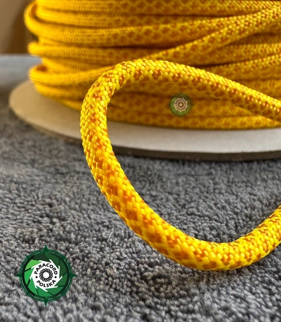Paracord 550 Typ III, kolor: Bazooka Yellow Pollen - linka spadochronowa z siedmioma rdzeniami