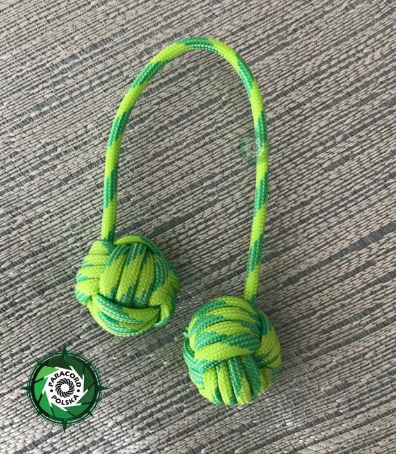 Begleri - ręcznie wykonane kulki do trików z linki spadochronowej Paracord