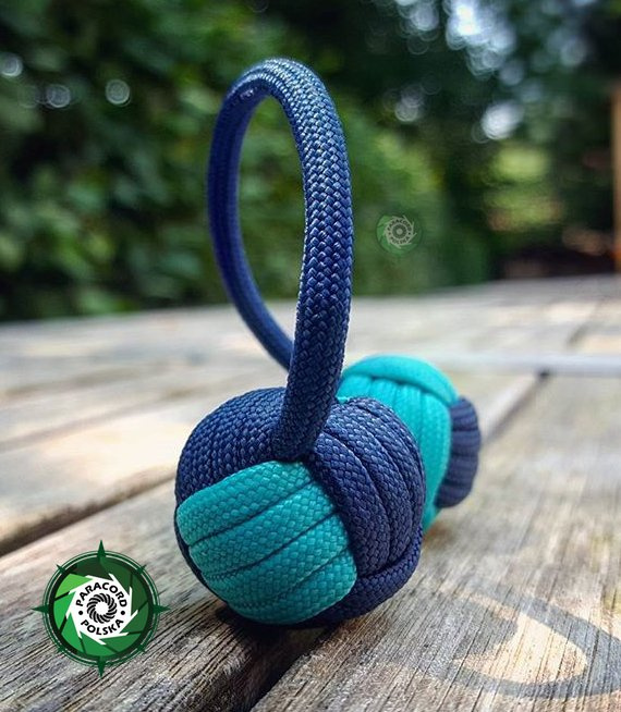 Begleri - ręcznie wykonane kulki do trików z linki spadochronowej Paracord