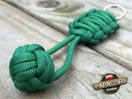 Brelok survivalowy Monkey's Fist "Pięść Małpy", kolor "Green"