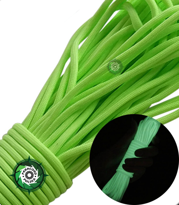 Neon Begleri zabawka zręcznościowa - ręcznie wykonane kulki do trików z linki spadochronowej Paracord