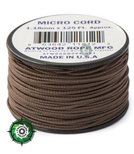 Szpulka linki Micro Cord o długości 38,1 metra, kolor: Brown - mocna poliestrowa linka o średnicy 1,18 mm.
