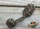 Brelok survivalowy Monkey's Fist "Pięść Małpy", kolor "Army green camo"