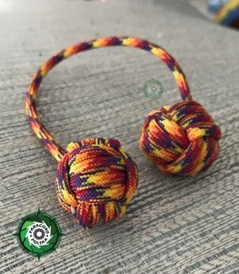 Begleri - ręcznie wykonane kulki do trików z linki spadochronowej Paracord