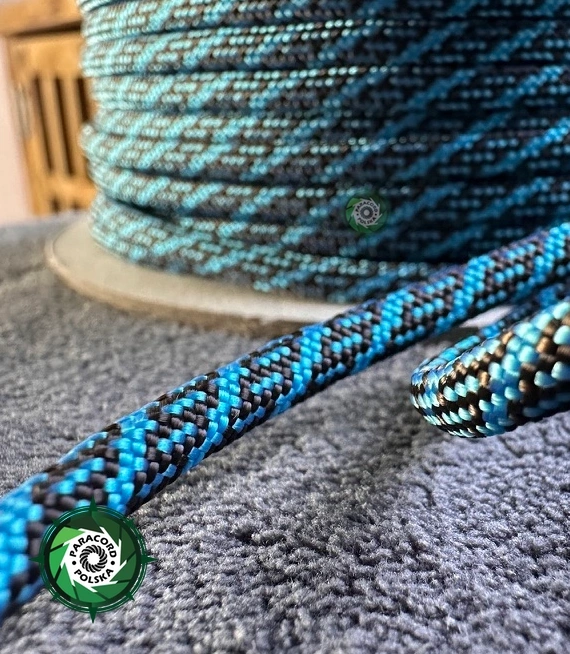 Paracord 550 Typ III, kolor: Roller Midnight Blue - linka spadochronowa z siedmioma rdzeniami