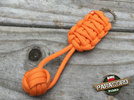 Brelok survivalowy Monkey's Fist "Pięść Małpy", kolor "Orange Yellow"