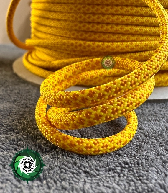 Paracord 550 Typ III, kolor: Bazooka Yellow Pollen - linka spadochronowa z siedmioma rdzeniami