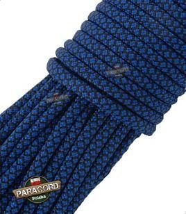 Paracord 550, kolor: Blue Snake - linka spadochronowa z siedmioma rdzeniami