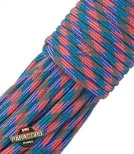 Paracord 550, kolor: Fireworks - linka spadochronowa z siedmioma rdzeniami