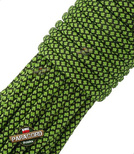 Paracord 550, kolor: Fluor Green Snake - linka spadochronowa z siedmioma rdzeniami