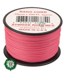 Szpulka linki Nano Cord o długości 91,45 metra, kolor: Pink - mocna poliestrowa linka o średnicy 0,75 mm.