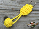 Brelok survivalowy Monkey's Fist "Pięść Małpy", kolor "Yellow"