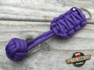 Brelok survivalowy Monkey's Fist "Pięść Małpy", kolor "Purple"