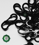 Brelok Nite Ize S-Biner KeyRing Steel Black 1 szt.