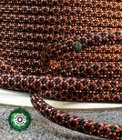 Paracord 550 Typ III, kolor: Brown & Black Diamond - linka spadochronowa z siedmioma rdzeniami