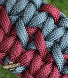 Bransoleta z Paracordu typ "Advanced X-Cobra" na klamrze typu: Fastex 20 mm