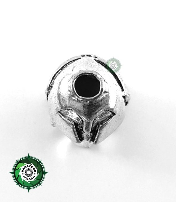 Zawieszka spartan duża ze stopu metalu przeznaczona do wyrobów z Paracordu