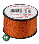Nano Cord, kolor: Burnt Orange - mocna poliestrowa linka o średnicy 0,75 mm.