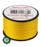 Szpulka linki Nano Cord o długości 91,45 metra, kolor: Yellow - mocna poliestrowa linka o średnicy 0,75 mm.