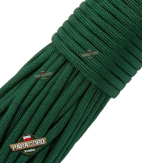 Paracord 550, kolor: Blue green - linka spadochronowa z siedmioma rdzeniami