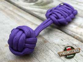 Brelok survivalowy Monkey's Fist "Pięść Małpy", kolor "Purple"