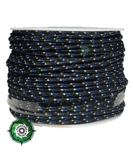 Paracord P3 Cord, kolor: Dark blue reflective - mocna poliestrowa linka o średnicy 2,5 mm.