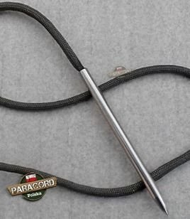Metalowa Igła do Paracordu, ułatwiająca wykonanie skomplikowanych splotów.
