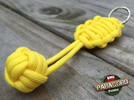 Brelok survivalowy Monkey's Fist "Pięść Małpy", kolor "Yellow"