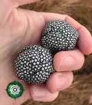 Ciężkie kule Baoding z paracordu | Rehabilitacja dłoni. Ręcznie wykonane kule medytacyjne | Narzędzie do relaksu i redukcji stresu