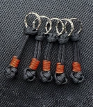 Brelok Paracord Zipper-Pull długość 60-65 mm. Idealny brelok do kluczy