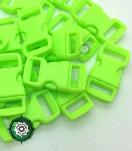 Solidna Oryginalna Plastikowa Klamra typu Fastex 3/8" 10 mm - Light Green