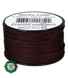Szpulka linki Micro Cord o długości 38,1 metra, kolor: Maroon - mocna poliestrowa linka o średnicy 1,18 mm.