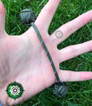 Begleri - ręcznie wykonane kulki do trików z linki spadochronowej Paracord